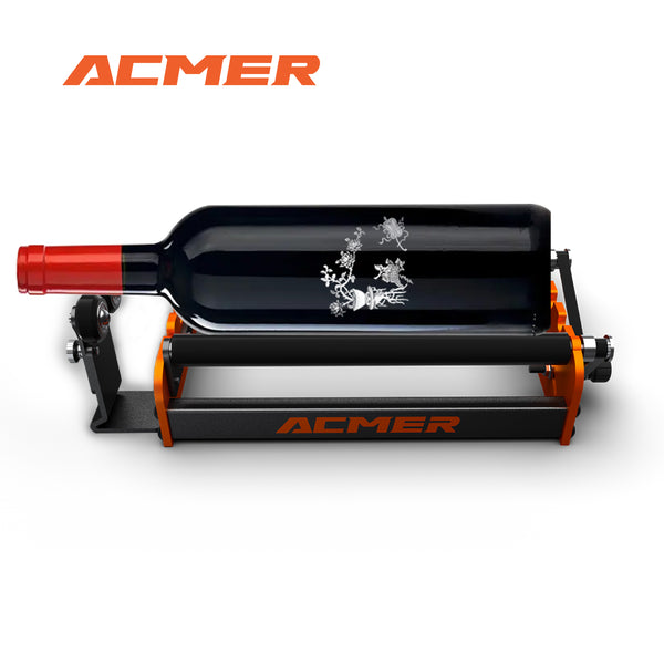 ACMER M2 Laser Rotary Roller Laser Engraver Y-axis Rotary Roller For Laser Cutting Machines Engraving Cylindrical Objects Cans