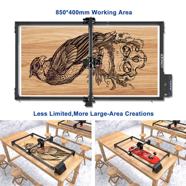 Longer Extension Kit for Longer RAY5 Laser Engraver(Y Axis)