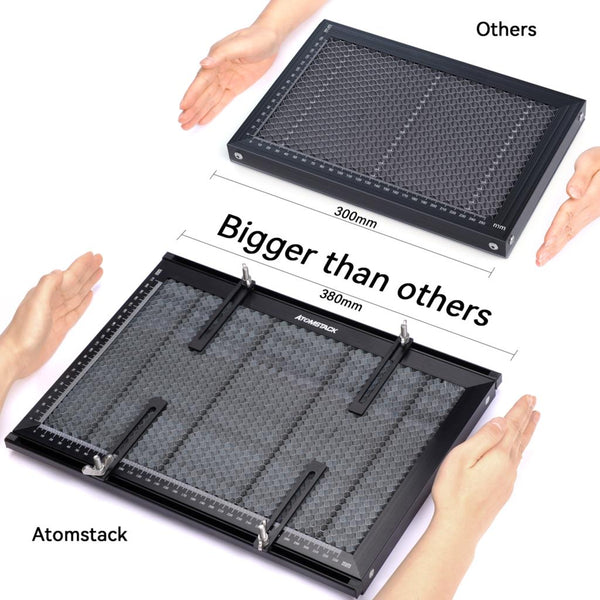 ATOMSTACK Laser Cutting Honeycomb Board Working Bed for CO2 or Diode Laser Engraver Cutting Machine