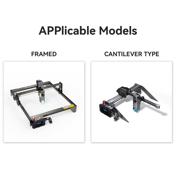 ATOMSTACK R3 Pro Roller Aluminum Alloy Structure 360° Rotary Engraver Compatible 95% Of Laser Engraving Machines