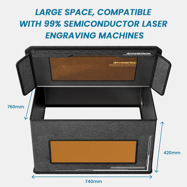 Atomstack FB2 Enclosure Foldable Dust-Proof Cover For All Brands Of Laser Engravers