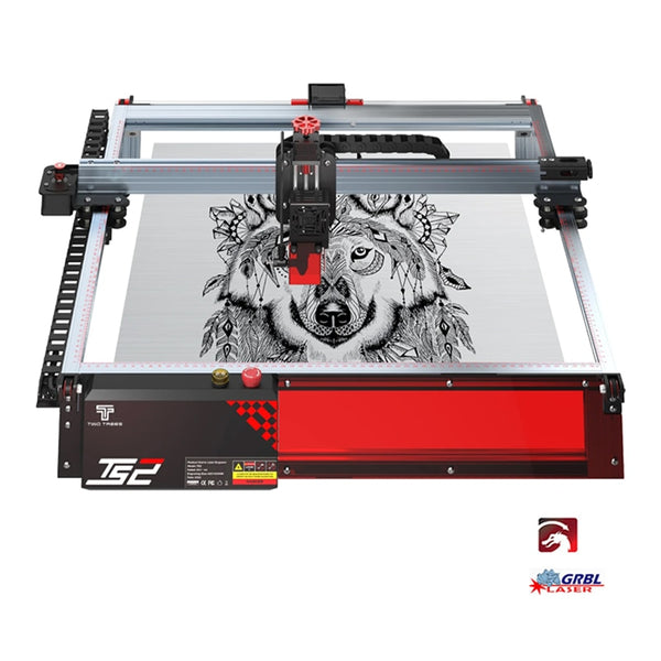 Twotrees TS2 130W Laser Engraver CNC 20W Output Power Laser Engraving Cutter Support Offline Control With Horizontal Gyroscope